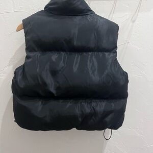 Black Puffer Vest